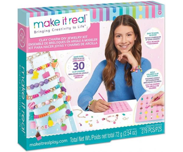 Make It Real: Gyurma charm ékszerkészítő készlet