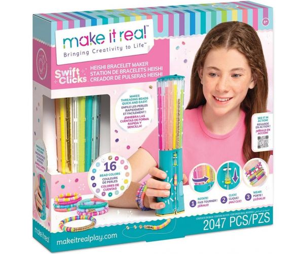 Make It Real: Swift Clicks Heishi gyöngyfűző