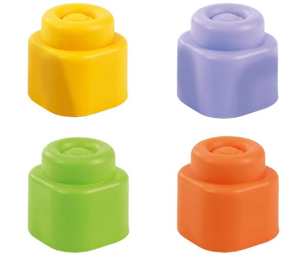 Készségfejlesztő puha kocka bébijáték - Clementoni