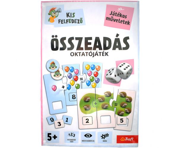 Kis felfedező: Összeadás oktatójáték - Trefl