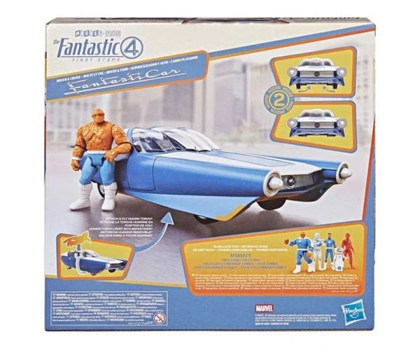 Marvel A Fantasztikus 4-es Epic World of Action Lebegő és cirkáló Fantasticar - Hasbro