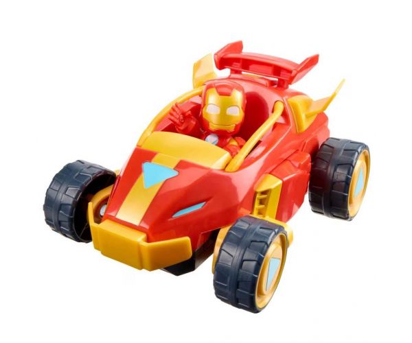 Marvel: Vasember 2 az 1-ben Mech Iron Man autó és figuraszett - Hasbro