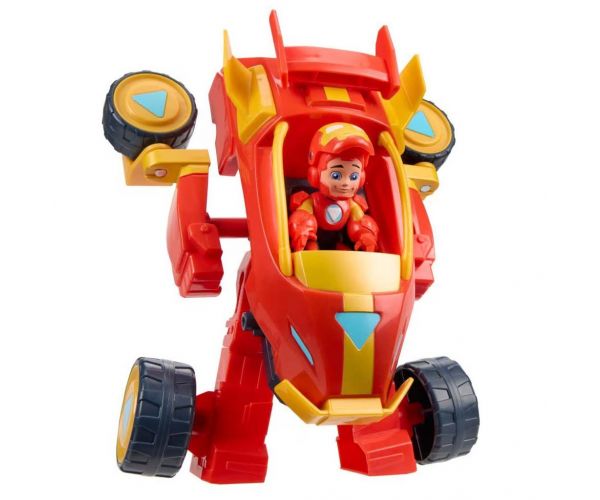 Marvel: Vasember 2 az 1-ben Mech Iron Man autó és figuraszett - Hasbro