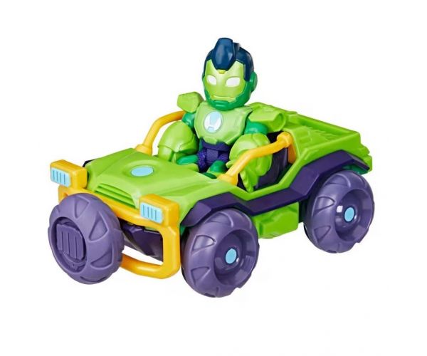 Marvel Vasember és Szuper Barátai – Jármű és Figura szett: Iron Hulk - Hasbro