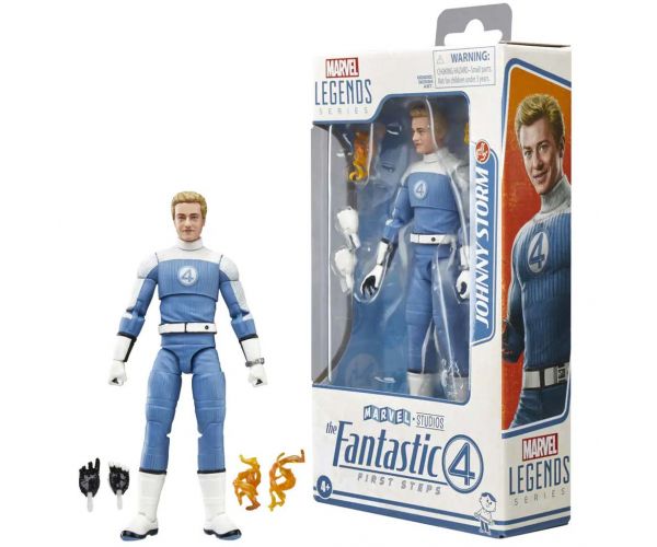 Marvel Legends: Fantasztikus négyes - Johnny Storm figura 15cm - Hasbro