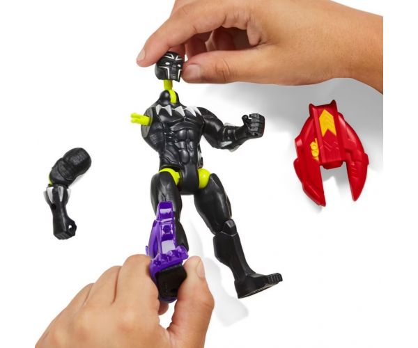 Marvel Mix Mashers: Bosszúállók Fekete Párduc figura kiegészítőkkel - Hasbro