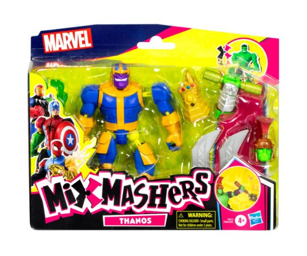 Marvel Mix Mashers: Bosszúállók Thanos figura kiegészítőkkel - Hasbro