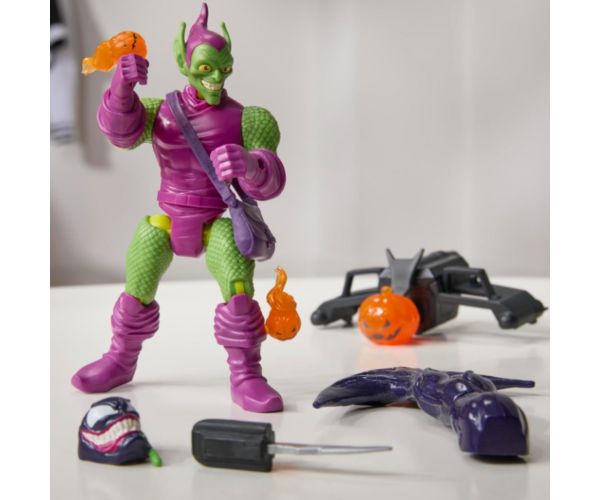 Marvel Mix Mashers: Pókember Zöld manó figura kiegészítőkkel - Hasbro
