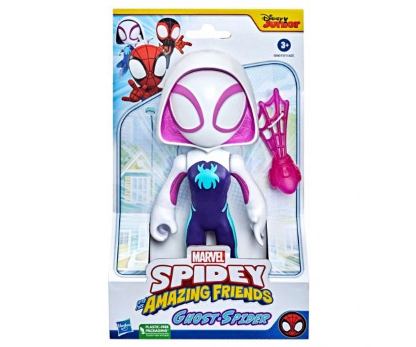 Marvel Póki és csodálatos barátai Ghost-Spider Supersized figura - Hasbro