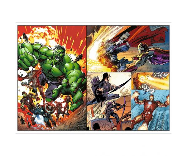 Marvel: Bosszúállók 4x250db-os puzzle - Trefl