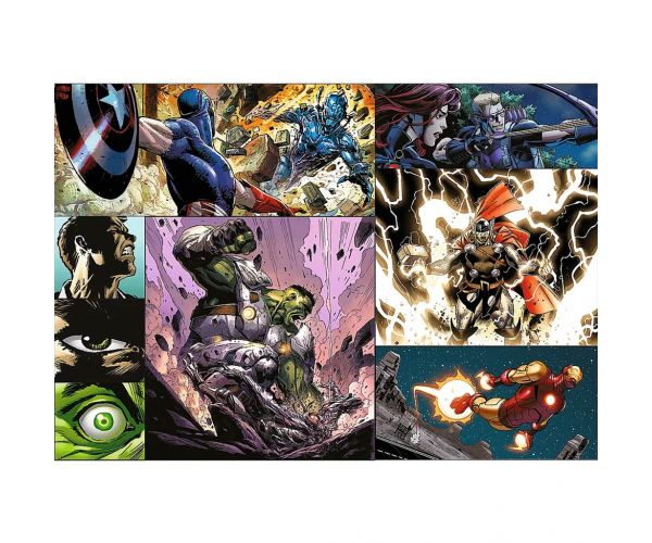 Marvel: Bosszúállók 4x250db-os puzzle - Trefl