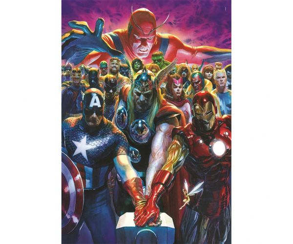 Marvel: Bosszúállók 1000db-os compact puzzle 50x70cm - Clementoni