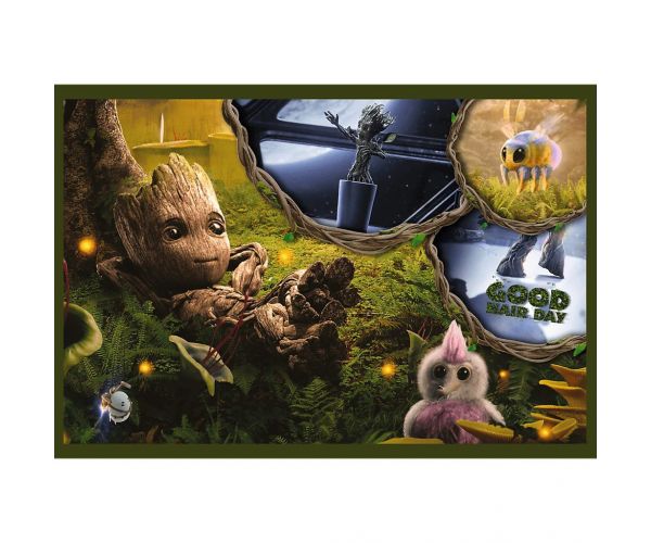 Marvel: Én vagyok Groot 2x200db-os puzzle - Trefl