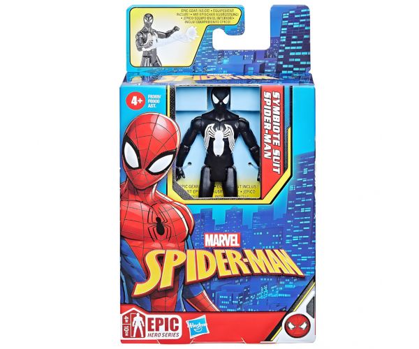 Marvel: Spider-Man - Symbiote Suit Fekete Pókember akciófigura 10 cm - Hasbro