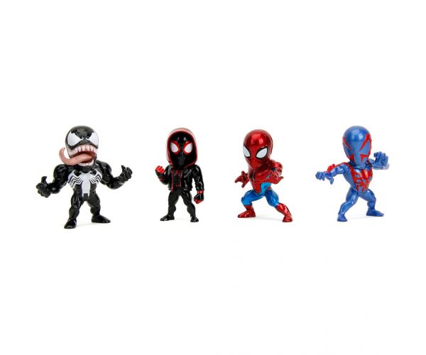 Marvel: Pókember Metalfigs 4db-os fém figura szett 6,5cm - Simba Toys