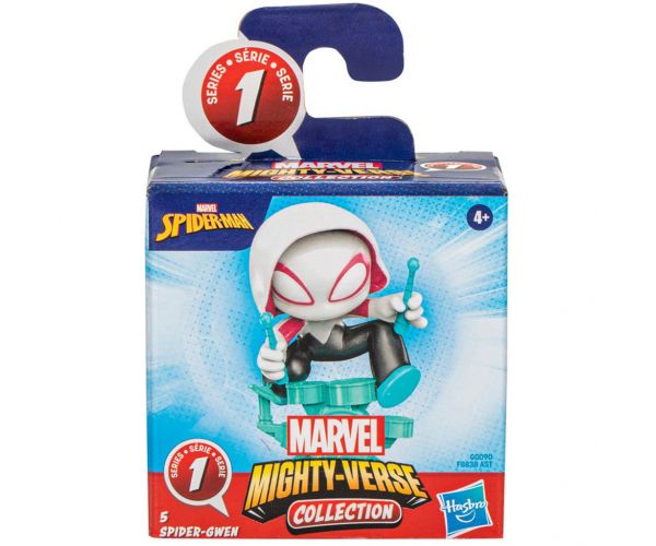 Marvel: Pókember Mighty-Verse Collection - Spider Gwen mini figura - Hasbro