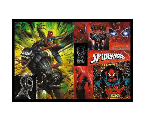 Marvel: Pókember vs Venom 2x200db-os puzzle - Trefl