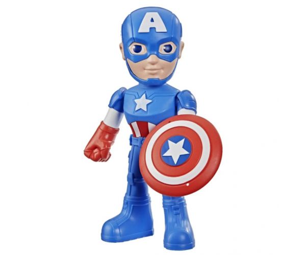 Marvel Póki és csodálatos barátai Amerika kapitány Supersized figura - Hasbro