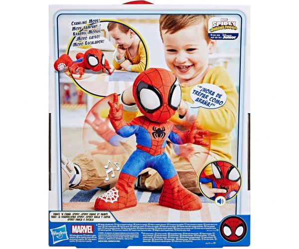 Marvel Spidey és csodálatos barátai: Táncoló interaktív Spidey plüss - Hasbro