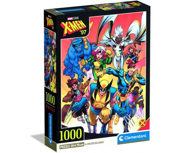 Marvel: X-Men '97 1000 darabos puzzle - Clementoni