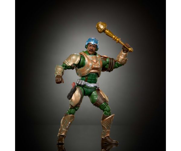 Masters of the Universe: Az univerzum védelmezői Men-At-Arms Páncélos akciófigura kiegészítőkkel 16,5 cm - Mattel
