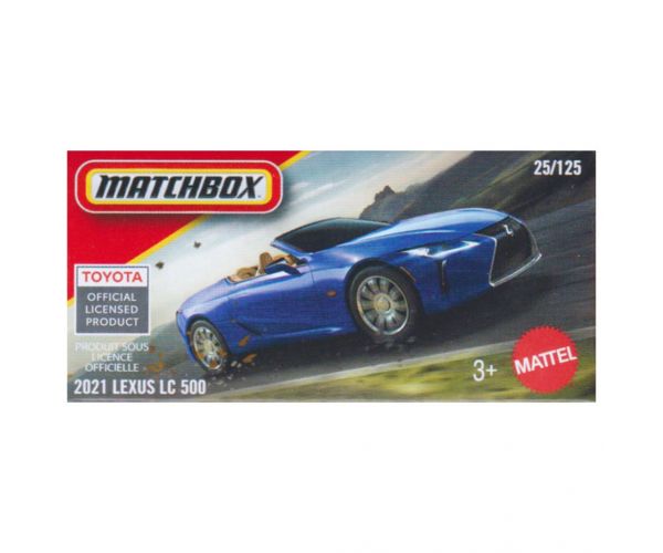 Matchbox 2021 Lexus LC 500 kisautó 1/64 – Mattel