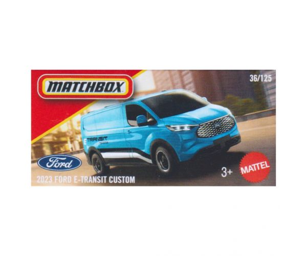 Matchbox 2023 Ford E-Transit Custom kisautó 1/64 – Mattel