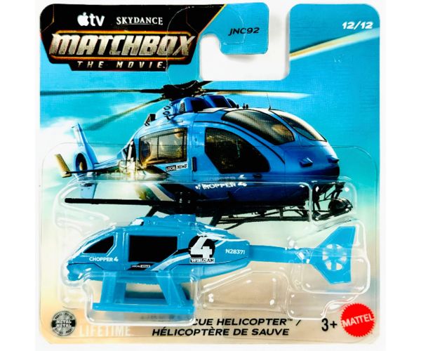 Matchbox A Film: Rescue Helicopter 1/64 - Mattel