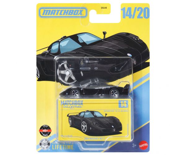 Matchbox Collectors: Maserati MC12 gyűjtői dobozos kisautó 1/64 - Mattel