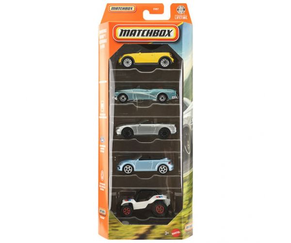 Matchbox: Convertible Dreams 5db-os kisautó szett 1/64 - Mattel