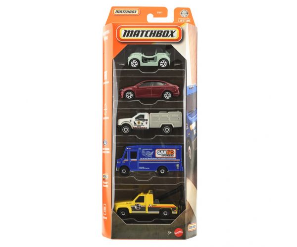 Matchbox: Metro 5db-os kisautó szett 1/64 - Mattel
