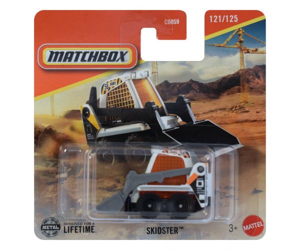 Matchbox: Skidster fehér kisautó 1/64 - Mattel