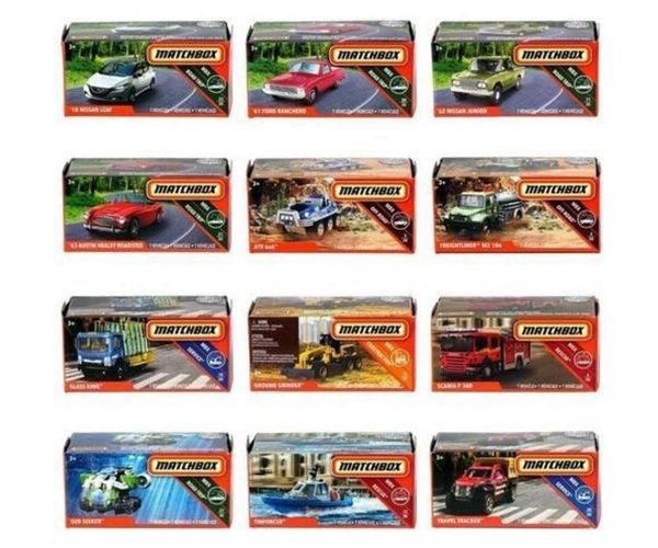 Matchbox: Gyűjthető kisautók 1/64 papírdobozban 1db - Mattel