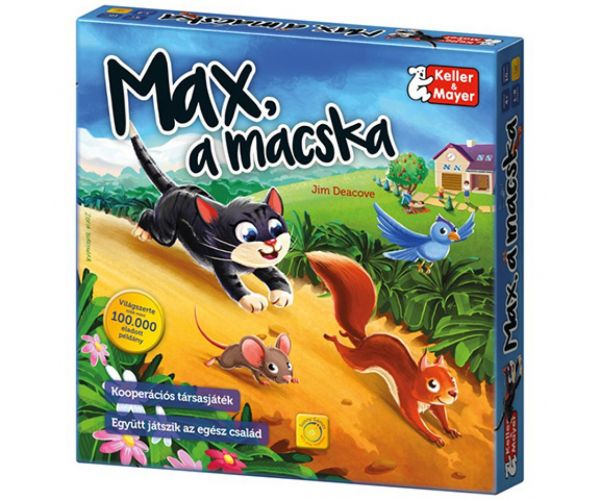 Max a macska társasjáték
