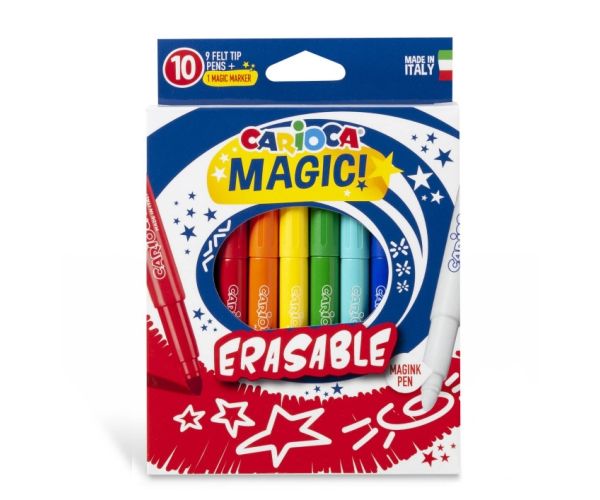 Magic Erasable 10db-os színes filctoll szett - Carioca
