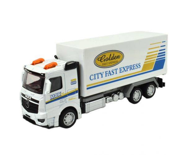 Magic Truck: Lendkerekes teherautó fénnyel és hanggal többféle változatban 20cm