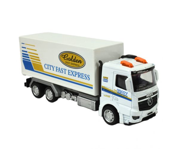 Magic Truck: Lendkerekes teherautó fénnyel és hanggal többféle változatban 20cm