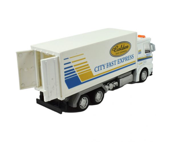 Magic Truck: Lendkerekes teherautó fénnyel és hanggal többféle változatban 20cm