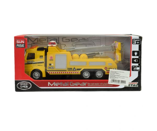 Magic Truck: Lendkerekes teherautó fénnyel és hanggal többféle változatban 20cm