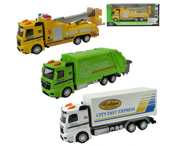 Magic Truck: Lendkerekes teherautó többféle változatban 20cm 1db