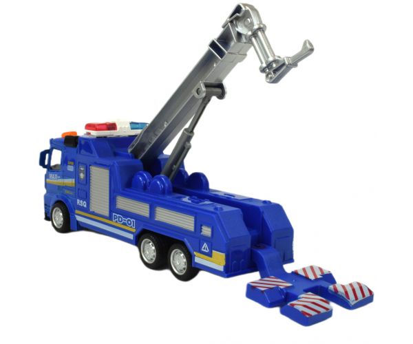 Magic Truck: Rendőrségi lendkerekes kamion többféle változatban 20cm