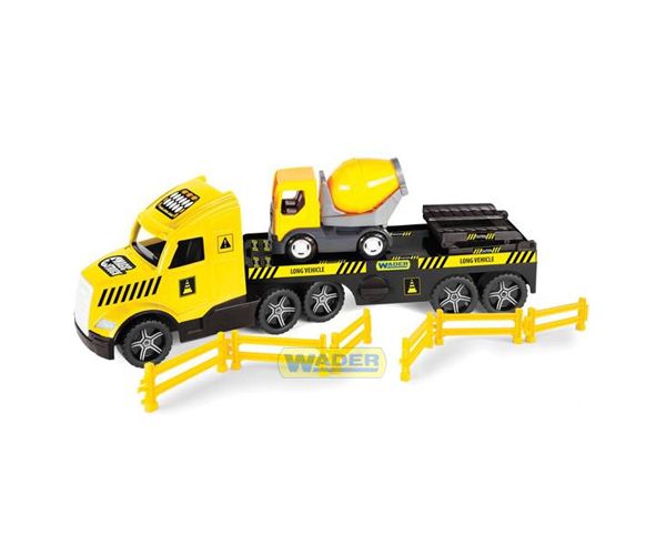 Magic Truck Technic mixer kamion betonkeverővel 79cm - Wader