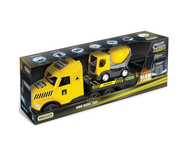 Magic Truck Technic mixer kamion betonkeverővel 79cm - Wader