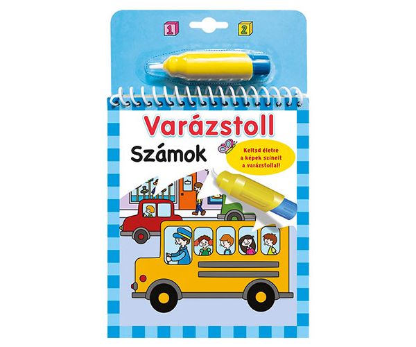 Varázstoll - Számok kifestő