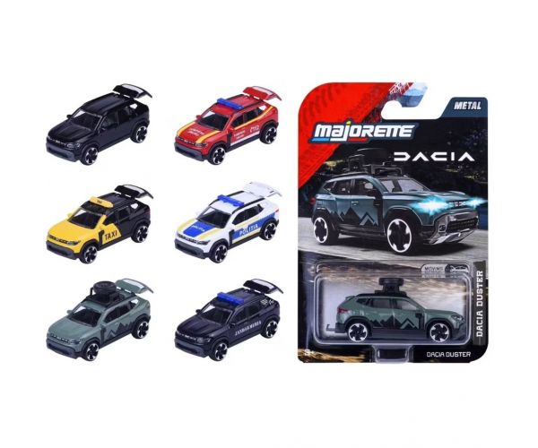 Majorette: Dacia Duster fém kisautó többféle, 1 db - Simba Toys