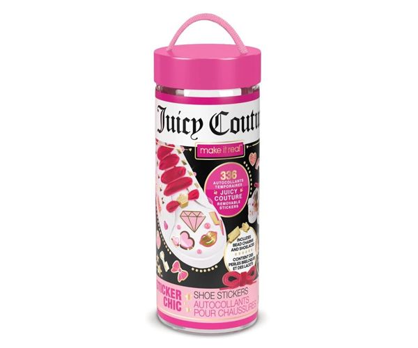 Make it Real: Juicy Couture - Sticker Chic cipődíszítő kreatív szett