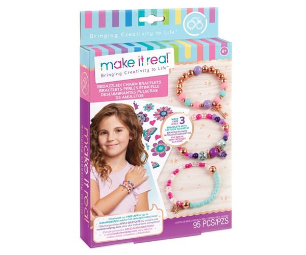 Make it Real: Bájos karkötő készítő szett - Virágzó kreativitás