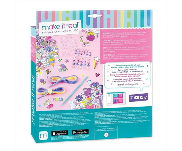 Make It Real: Sticker Chic Cipődíszítés - A szivárványos út divatja