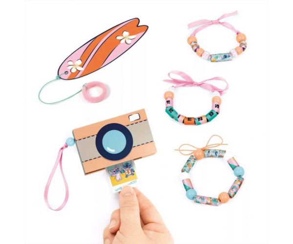 Make It Real: Stitch kalandos foglalkoztató és karkötőkészítő szett