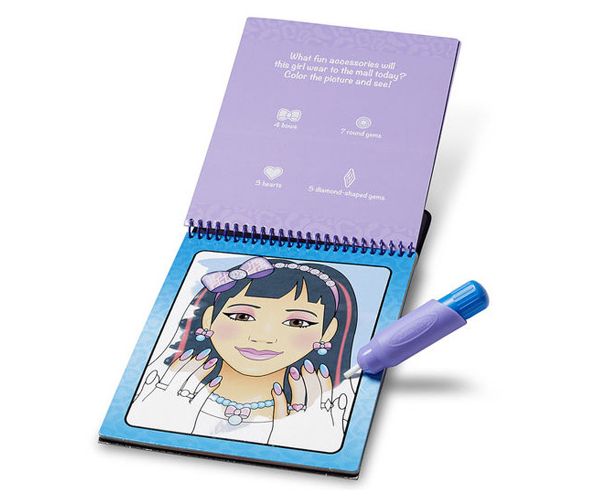 Smink és manikűr rajzolás vízzel kreatív játék - Melissa & Doug